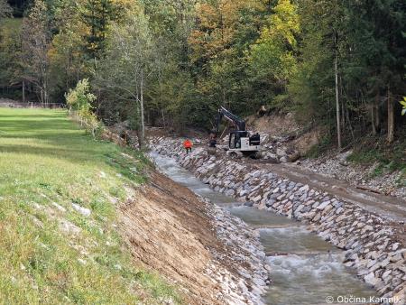 Sanacijska obnova vodotokov in hudournikov po poplavah (15)